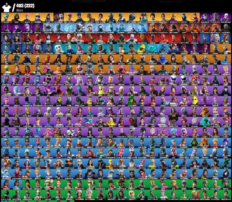 CONTA FORTNITE 400 SKINS COM WILDCAT,WONDER,IKONIK,GLOW E MINTY