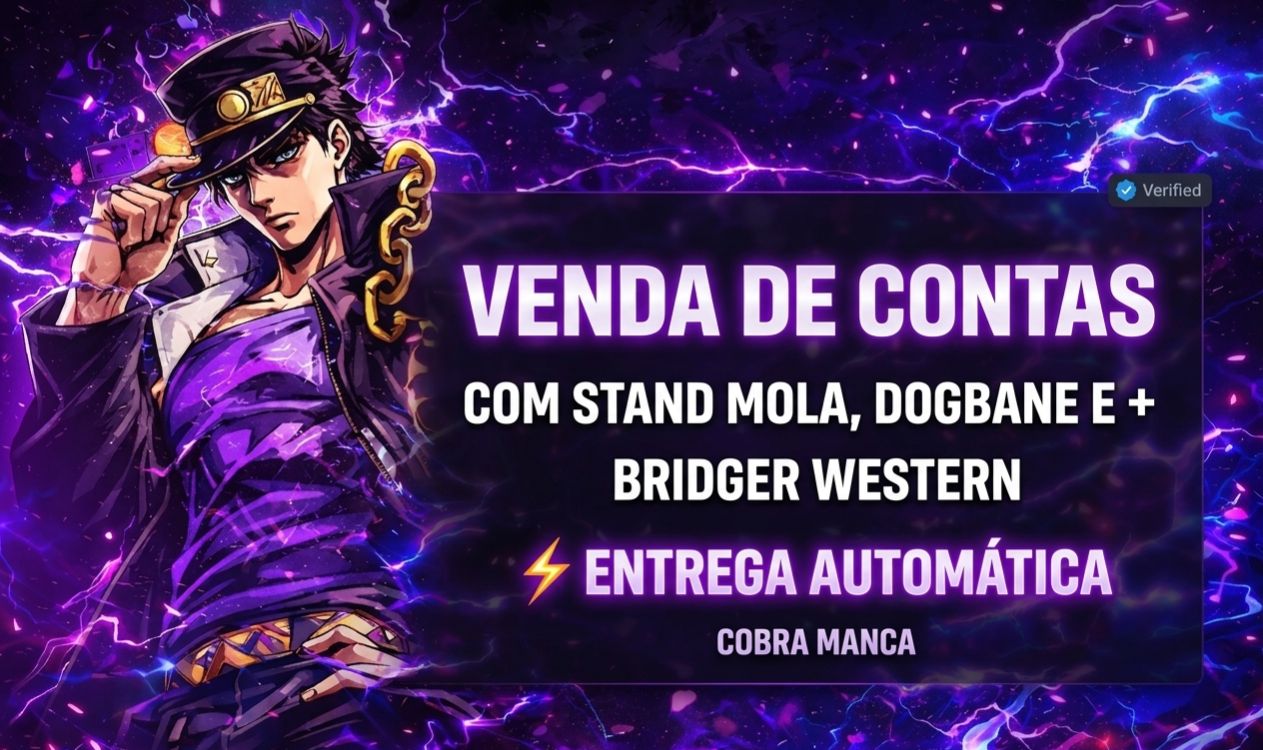 CONTAS BRIDGER WESTERN COM STANDS RAROS (MOLA, DOGBANE +) | ENTREGA AUTOMÁTICA
