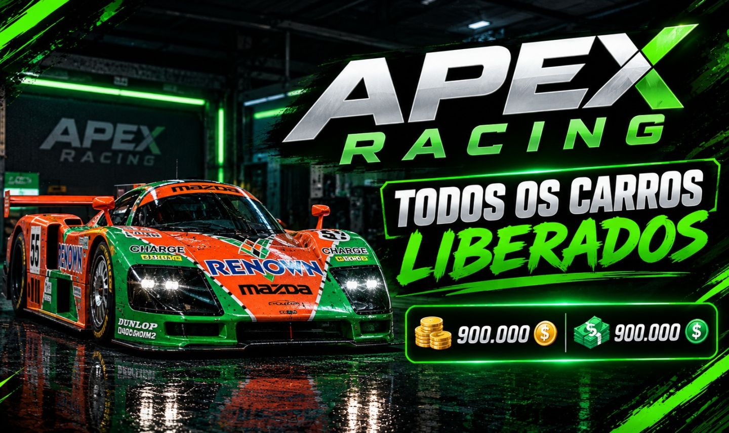 CONTAS DE APEX RACING