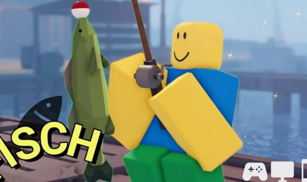 Conta de fisch do roblox com masterline rod