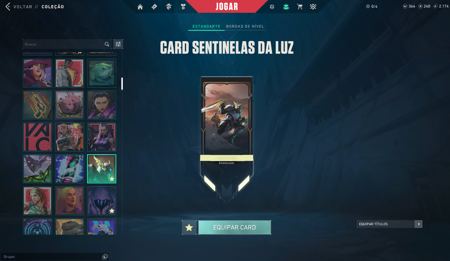 Conta Valorant com varias skins