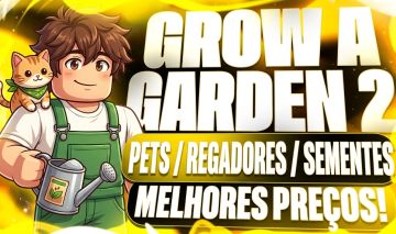 GROW A GARDEN 2 | Pets, Regadores e Sementes (Melhores Preços)