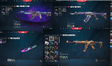 Vandal Prelúdio|Vandal Saqueadora|Spectre Magipunk|Conta de Valorant Full Acesso