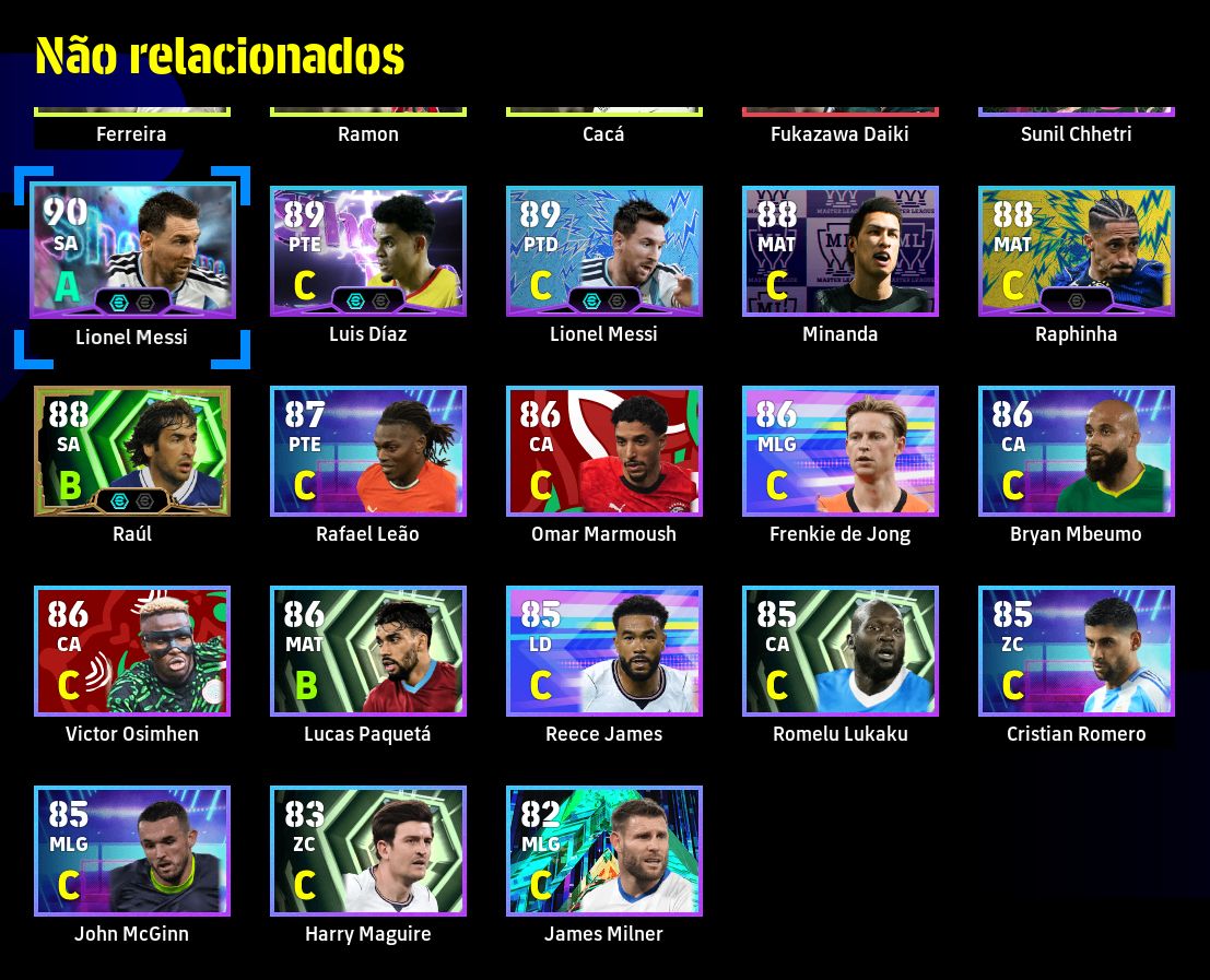 Conta Efootbal Prime Melhores metas do game C-Prime-2(steam)
