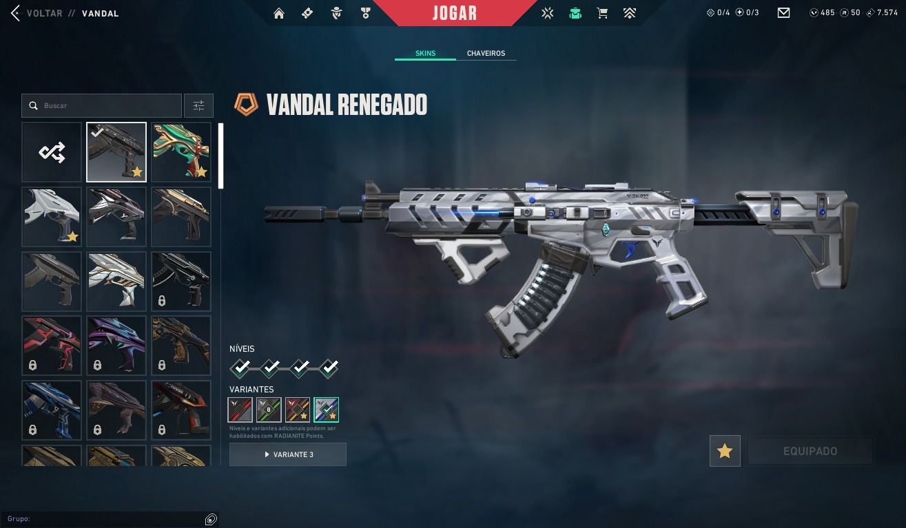 CONTA VALORANT Conta com ótimas skins e pronta para jogar!
