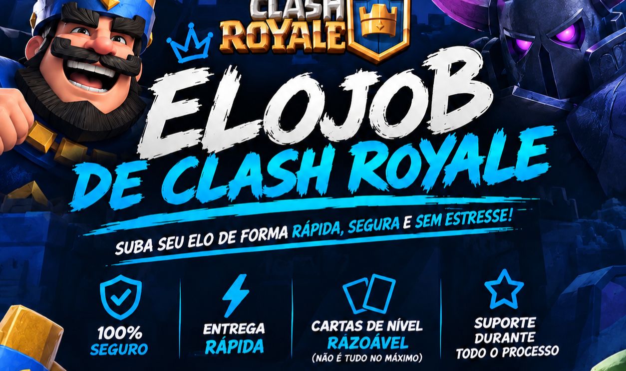 ELOJOB CLASH ROYALE - TODAS AS ARENAS (PREÇO MAIS BARATO DA GGMAX)