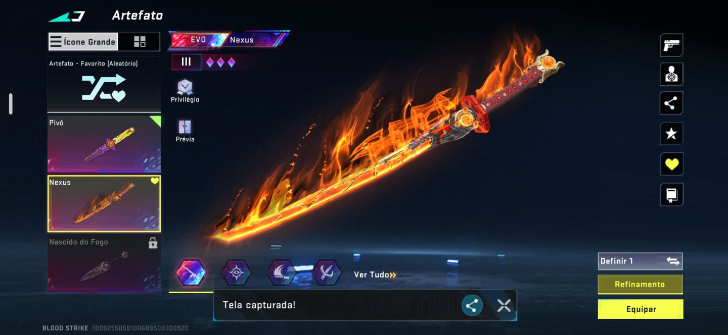 Conta Rara de blood strike
