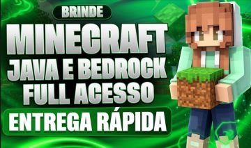 MINECRAFT JAVA+BEDROCK [ APENAS SEU ]