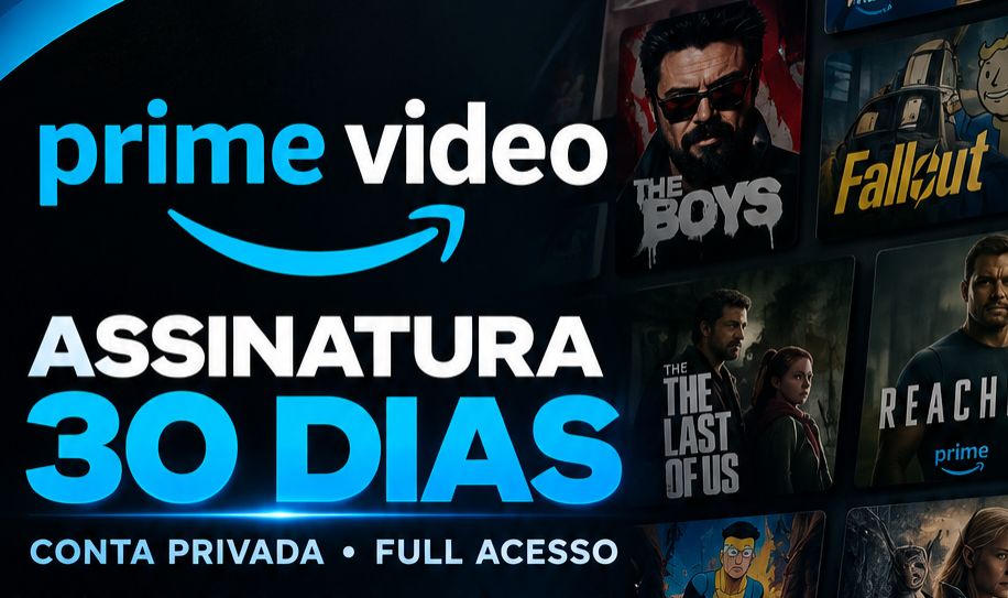 PRIME VIDEO 30 DIAS | CONTA PRIVADA POR R$ 14,99