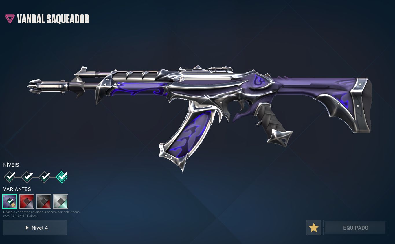 Conta Valorant Nível 140 | Platina 1 | Maximo Elo Platina 2 | Skins e Acessórios