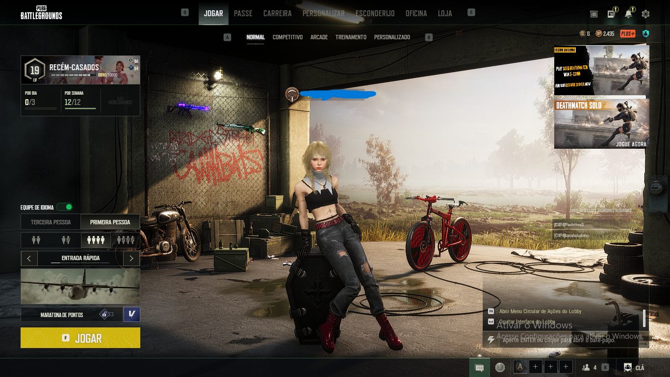 CONTA DE PUBG EPIC GAMES TODOS COMPETIDOR, SO NÃO A EVE,BERRYL MEDUSA KILL FEED