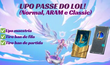 Upo passe do LOL (SR ARAM e CLASSIC) - Upo Maestria - Tiro ban de fila e partida
