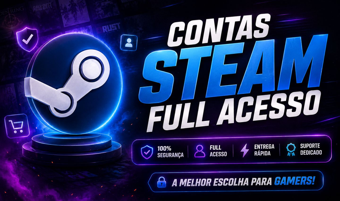 COMPRE SUA CONTA STEAM ONLINE FULL ACESSO COM O MELHOR PREÇO
