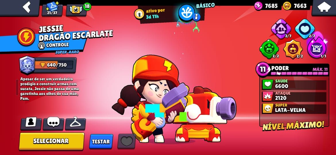 CONTA BRAWL STARS | 84.000 TROFÉUS | COLEÇÃO ABSURDA. 105 | 105 Brawlers