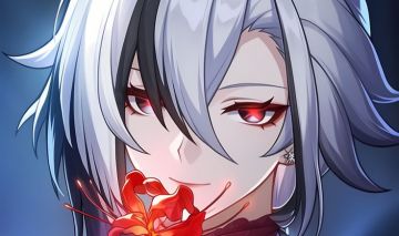 [AR 55] CONTA TOP GENSHIN IMPACT - VARKA, VARESA, ARLECCHINO E VENTI TODOS LV 90