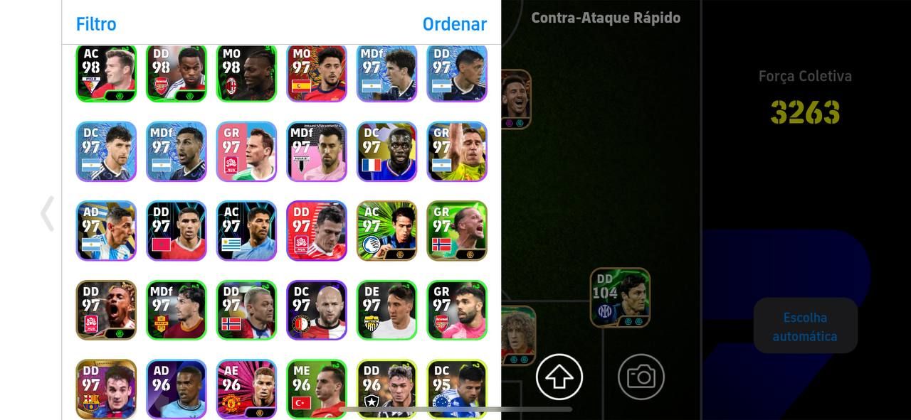 CONTA SEMI-FULL! MESSI 108 BLITZ + NEYMAR 2015 + NEDVED 106 + PIQUE 107 E+++++!