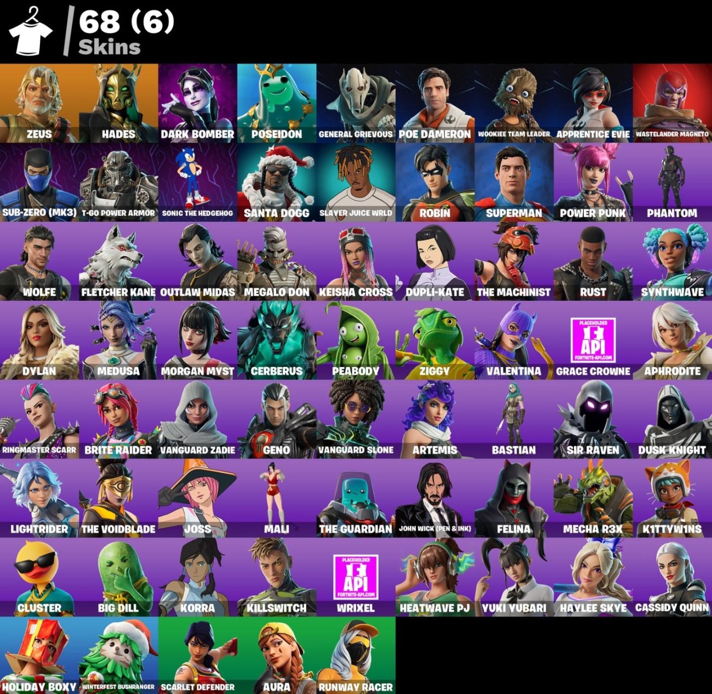 CONTA DE FORTNITE COM 68 SKINS | Sub-Zero (MK3) | PROMOÇÃO!