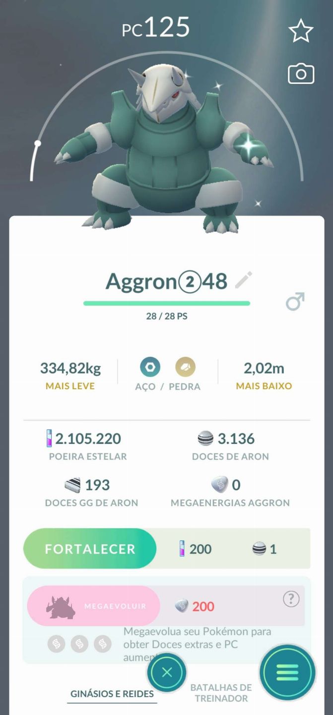 Pokémons - POKÉMON GO (NÃO É CONTA)