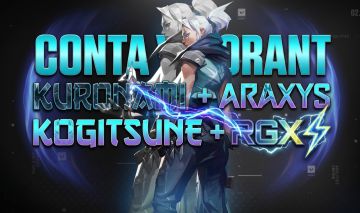 CONTA VALORANT - KURONAMI + ARAXYS + KOGITSUNE + RGX