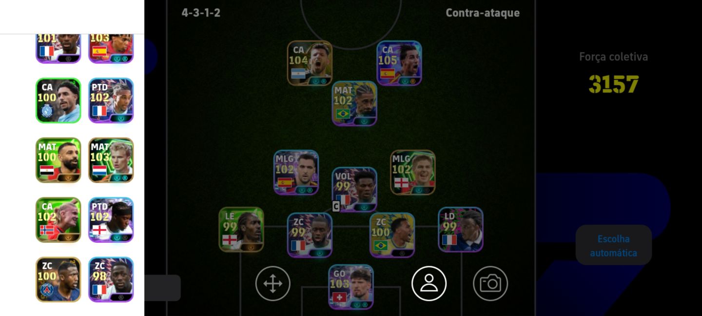 CONTA ABSURDA EFOOTBALL PACK DO BRASIL COMPLETO PACK DA FRANÇA + FERRAN TORRES