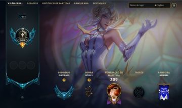 CONTA DE 2014 / PLATINA 3 / LUX ELEMENTALISTA / PROJETO VAYNE / 51 SKINS