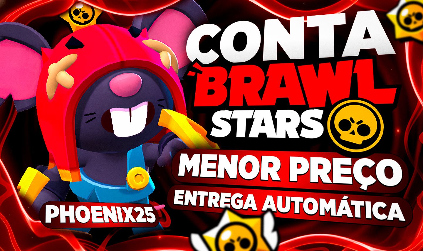 [ENTREGA AUTOMATICA] CONTA BRAWL + FULL ACESSO + 74 BRAWLERS + 3 BRAWLERS 1K