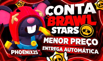 [ENTREGA AUTOMATICA] CONTA BRAWL + FULL ACESSO + 74 BRAWLERS + 3 BRAWLERS 1K