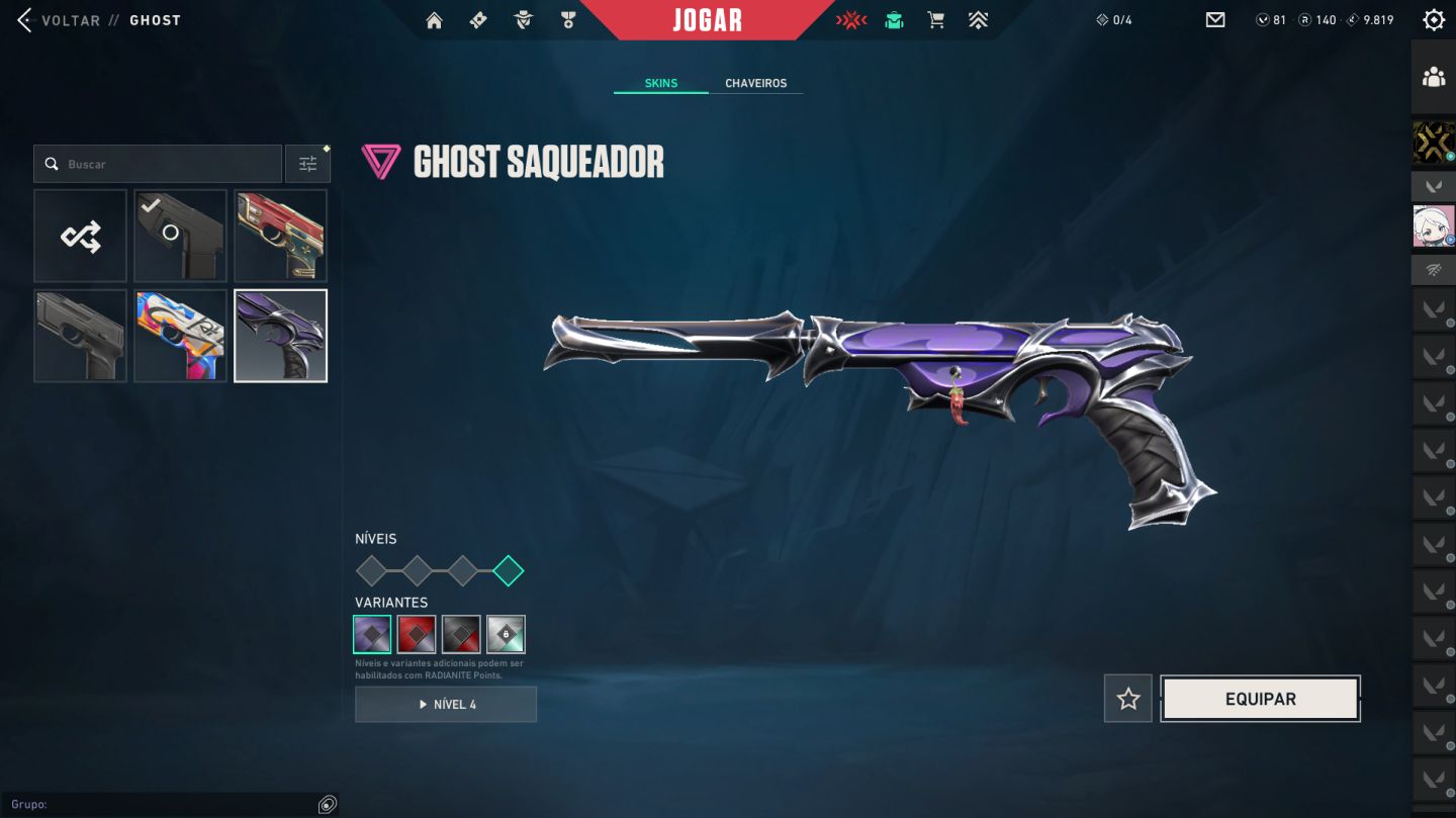 Conta Ascendente, peak elo Imortal (Vandal Champions 2021, mais de 2.5k gastos)