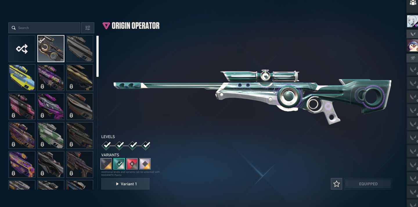 CONTA VALORANT | SKINS PREMIUM | REAVER, ONI, ORIGIN, ARAXYS