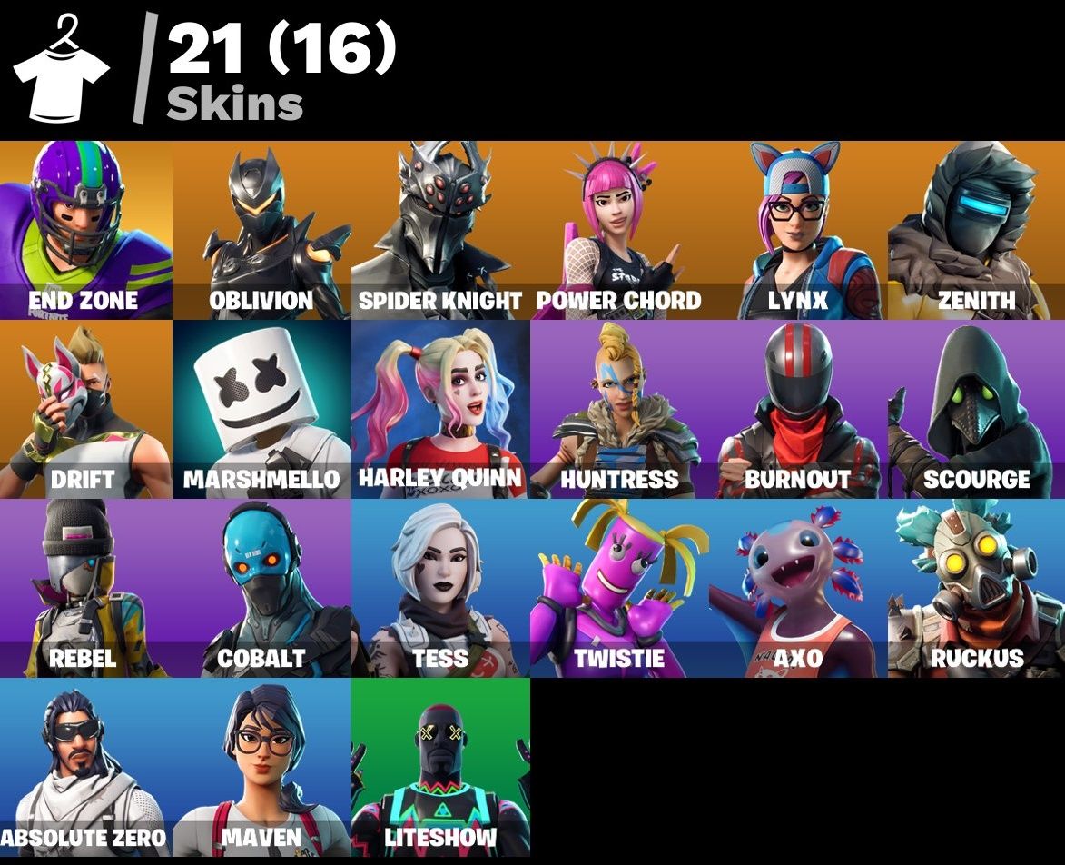 Conta Fortnite 21 skins / EndZone Skin rara mais de 3 anos sem voltar para loja