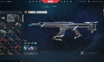 Conta com Xenohunter e Vandal kuronami e 3 Skins de lol lendarias