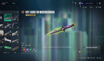 Conta radiante cheia de skins para ir embora logo