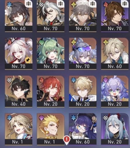 Silver Wolf LVL 999 / Loba Prateada, Sparxie, HuoHuo e Bothill E0S1 [Honkai]