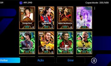 Conta efootball Full épicos, com os melhores do jogo
