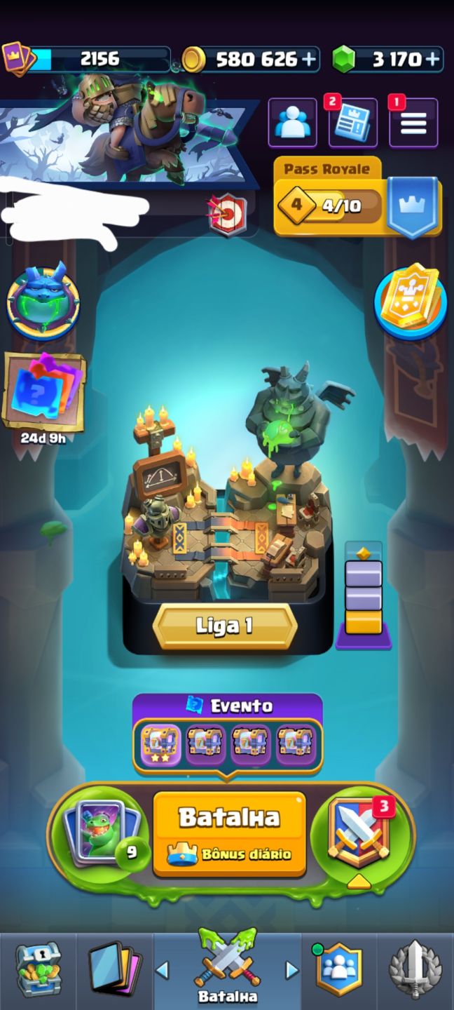 Conta Clash Royale Nível 81 (Rei 16) | 65 Cartas MÁX| 38 Evos | 8 H | 164 Emotes