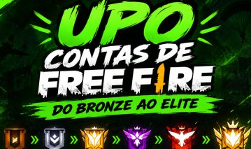 UPO SUA CONTA DE FREE FIRE ( BR RANK/CS) DO BRONZE AO ELITE