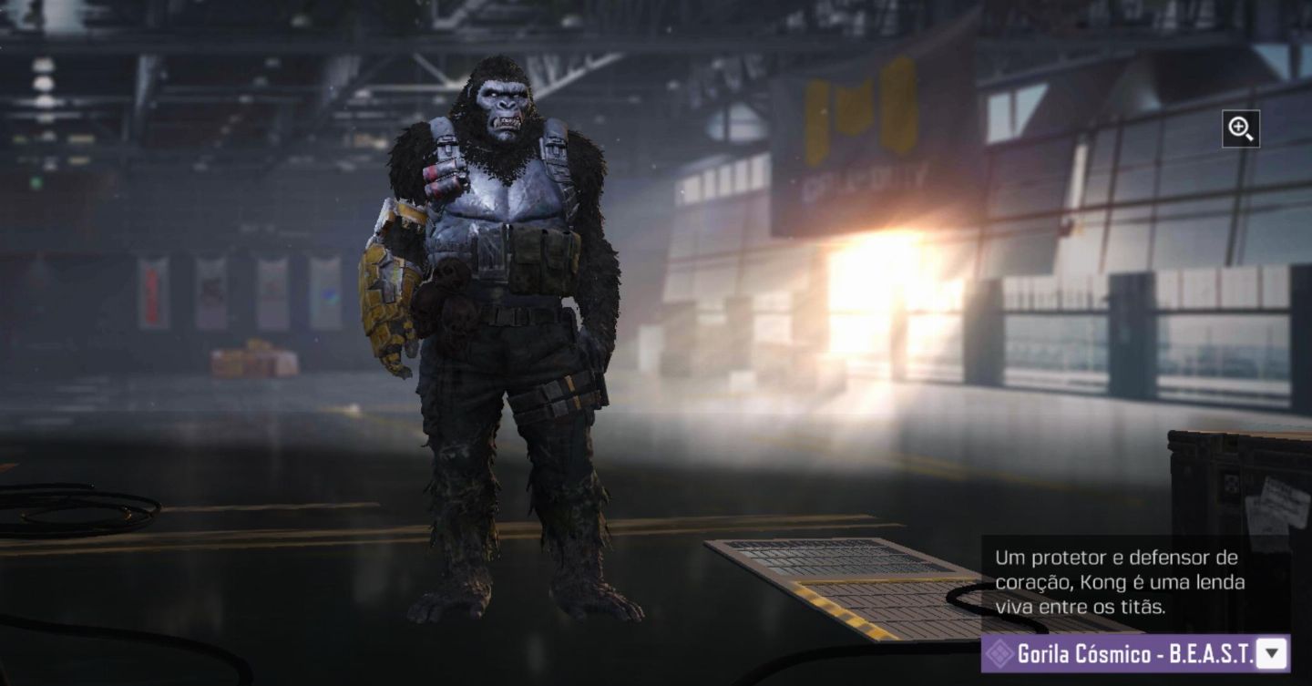 Conta com algumas míticas call of duty mobile