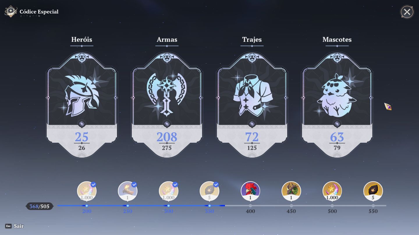 CONTA 7DS ORIGIN FULL ENDGAME, COM BAN P10 ENTRE OUTROS.