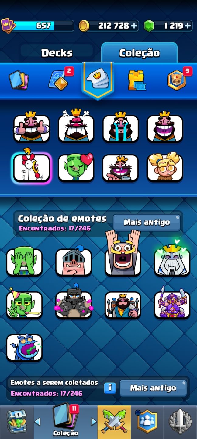 CONTA BOA DE CLASH ROYALE PRA SAIR LOGO !!!! ( COM RONIN )