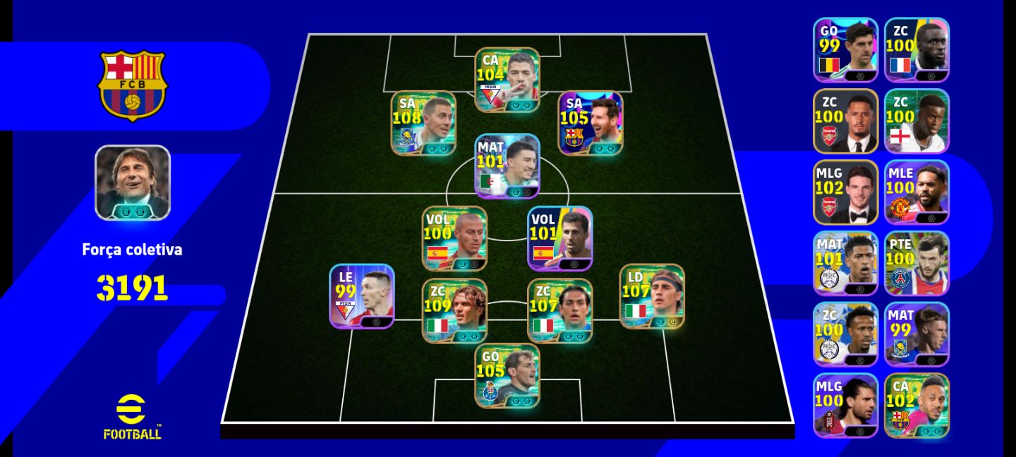 CONTA MUITO COMPLETA COM A MELHOR DEFESA DO JOGO