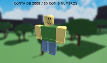 Conta Roblox de 2008 / ID COM 6 NUMEROS