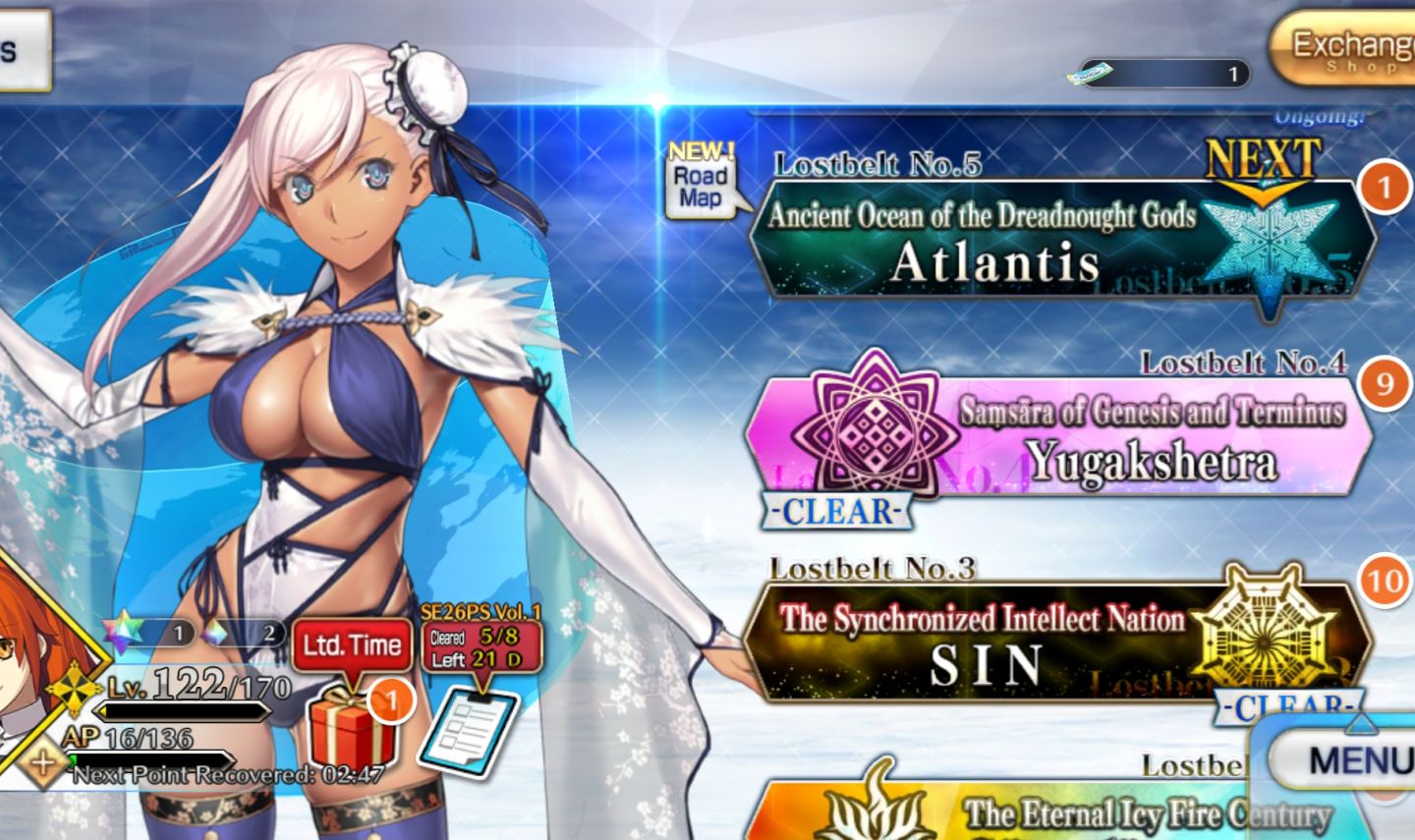 FGO NA 21SSR (24 NP) | Space Ereshkigal NP2 | Full Meta | LB5