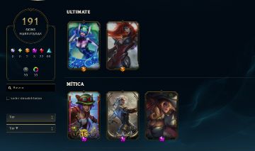 CONTA LOL COM 191 SKINS NV 420 FULL CHAMPS INSANA E BARATA