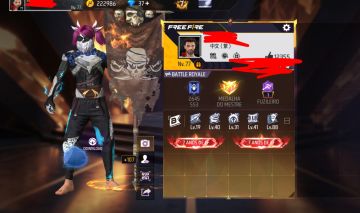 Conta de FF com angelical, Saitama e BLUE Lock