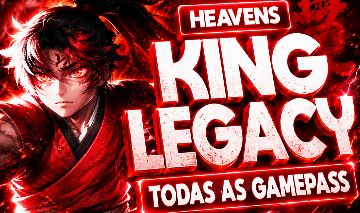 (MENOR PREÇO) King Legacy | Conqueror + Fruit + Gamepasses