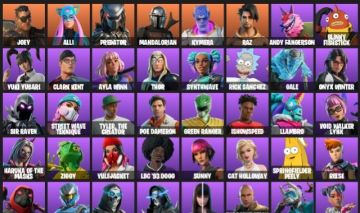CONTA FORTNITE -159 SKINS | Alli, Soleil, Kai Cenat, Polly | PODE ALTERAR E-MAIL