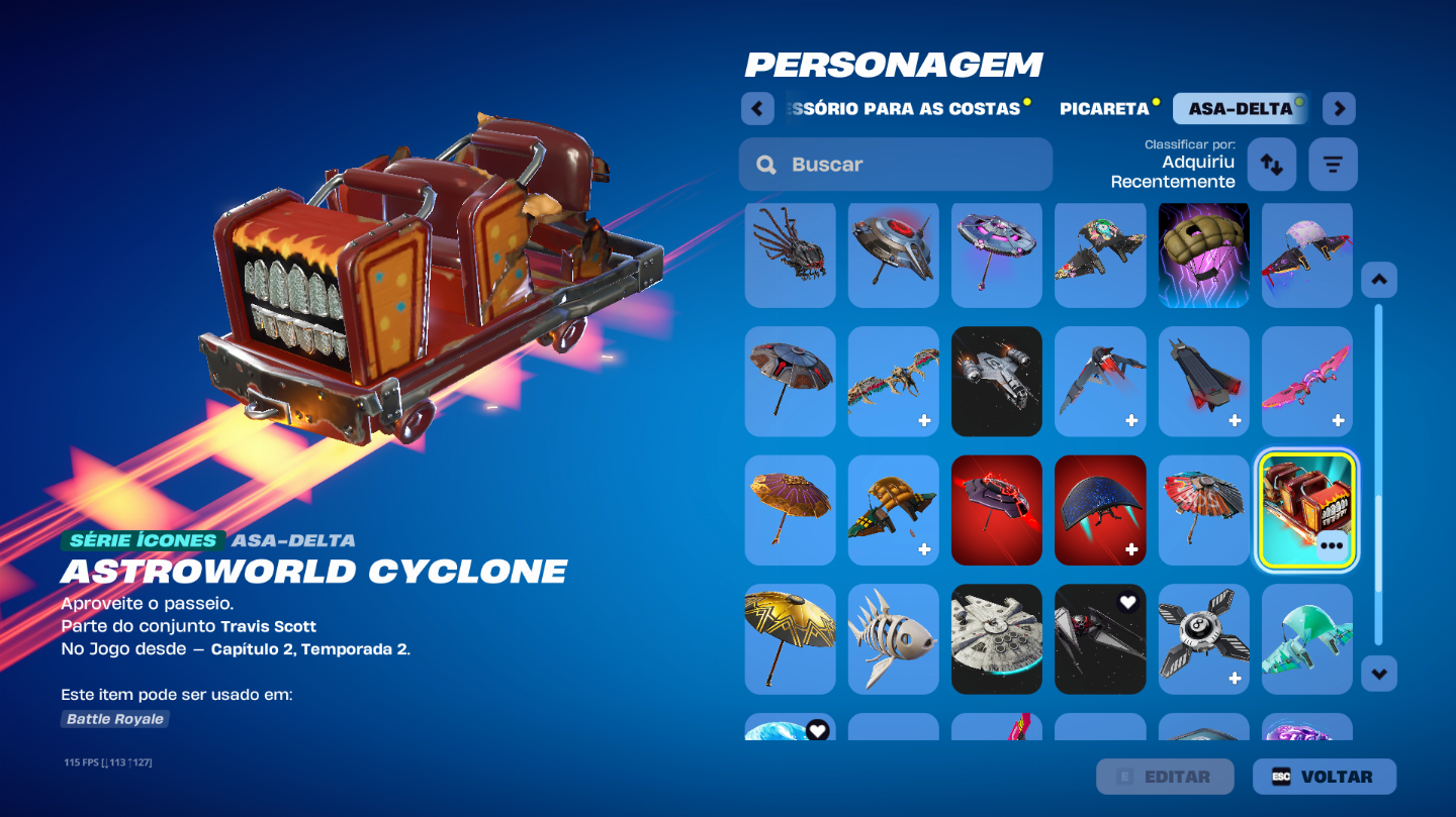 [FULL ACESSO] CONTA FORTNITE 83 SKINS + SKIN GLOW RARA + GTA V + BF 6
