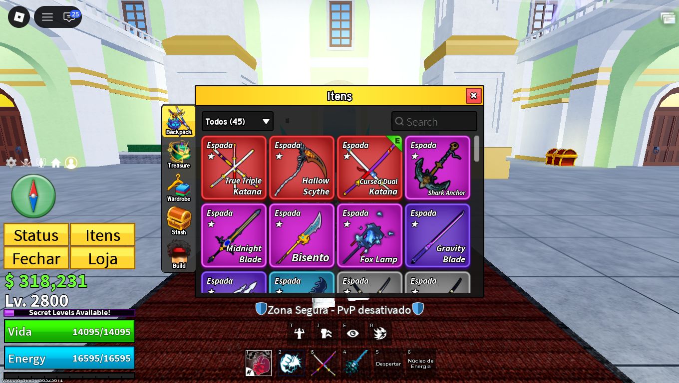 CONTA BLOX FRUITS + KING LEGACY | LVL 2800 + 5M BOUNTY + BUDDHA PERM E MAIS!!