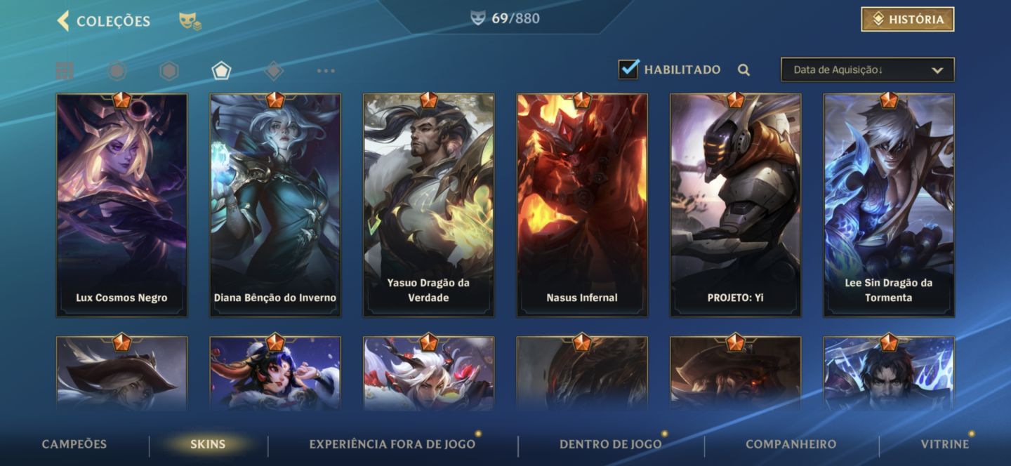 CONTA DE WILD RIFT DESAFIANTE COM SKINS LIMITADAS ELO MONARCA