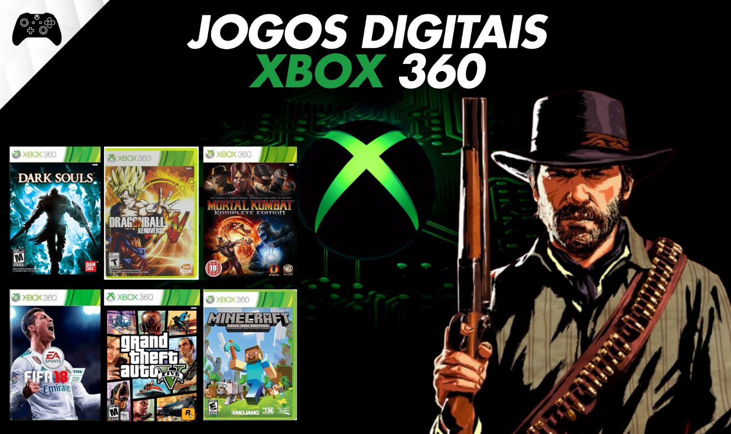Xbox 360 Jogos Digitais | Diversos Títulos